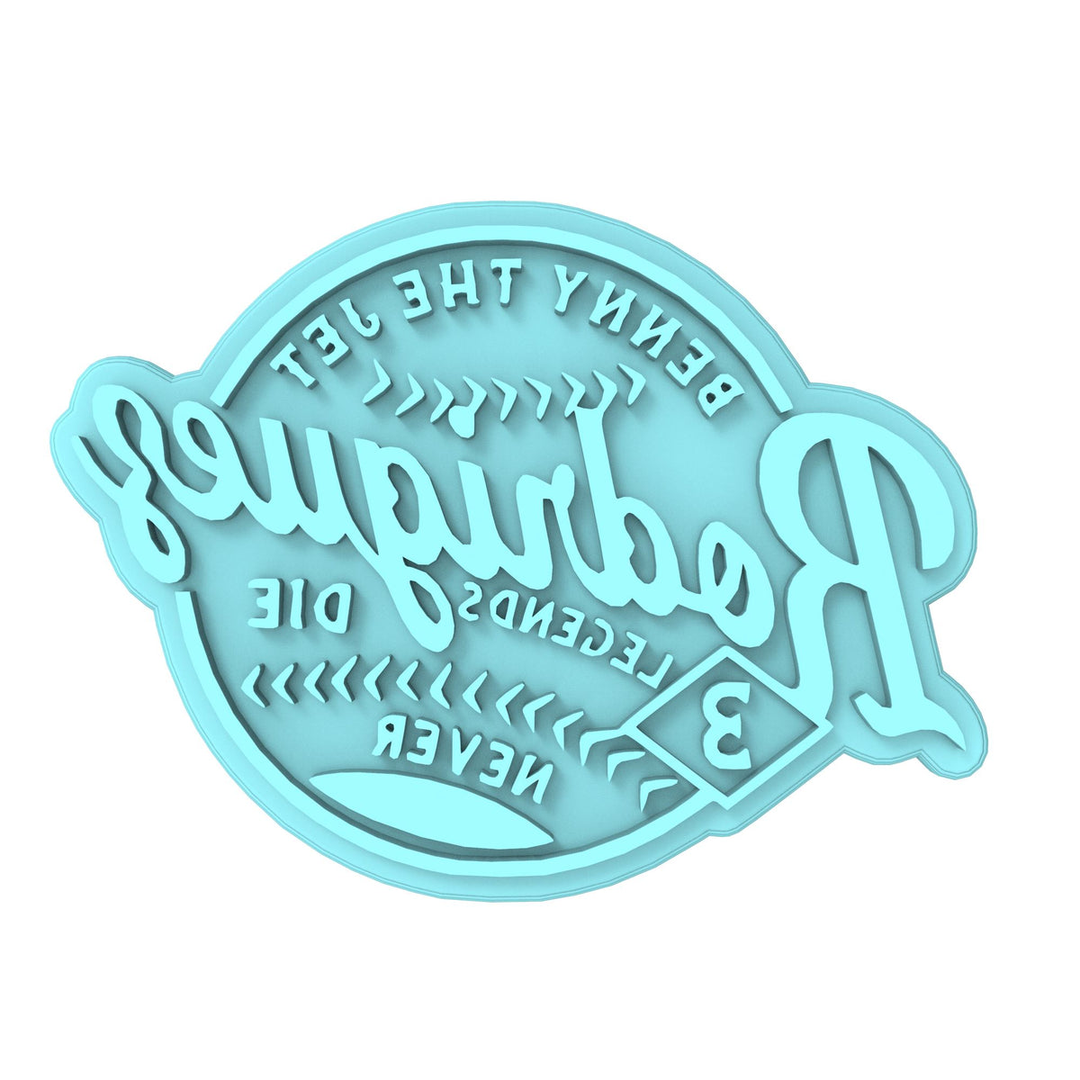 Benny the Jet Rodriguez Cookie Cutter | Stamp | Stencil #1 4th of july Cookie Cutter Lady MINI - 2 Inches (5cm) Stamp ONLY 