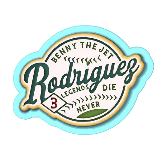 Benny the Jet Rodriguez Cookie Cutter | Stamp | Stencil #1 4th of july Cookie Cutter Lady 