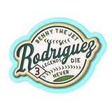 Benny the Jet Rodriguez Cookie Cutter | Stamp | Stencil #1 4th of july Cookie Cutter Lady 