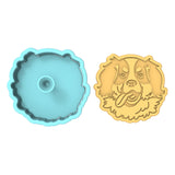 Bernese Mountain Dog Cookie Cutter | Stamp | Stencil #1 Animals & Dinosaurs Cookie Cutter Lady 