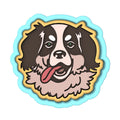 Bernese Mountain Dog Cookie Cutter | Stamp | Stencil #1 Animals & Dinosaurs Cookie Cutter Lady 