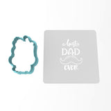 Best Dad Ever Cookie Cutter | Stamp | Stencil #1