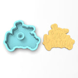 Best Friends Cookie Cutter | Stamp | Stencil #1