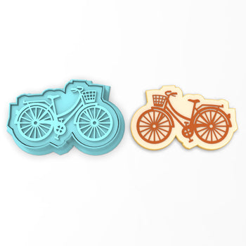Bicycle Cookie Cutter | Stamp | Stencil #1