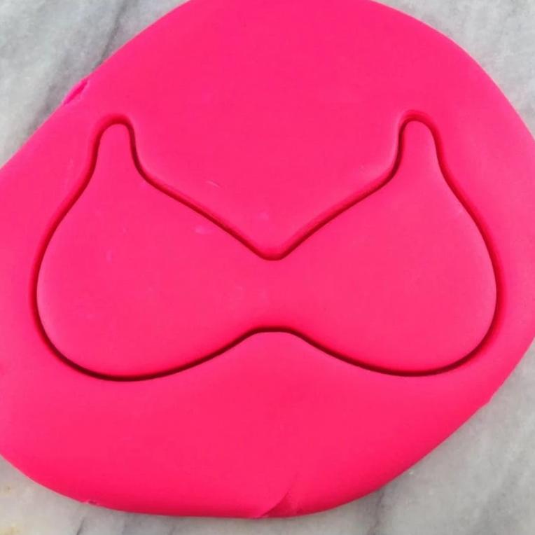 Bikini Top Cookie Cutter Outline - Bachelorette & Bachelor