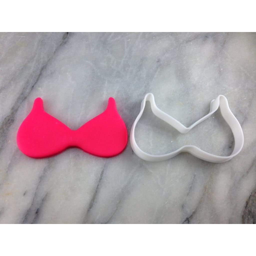Bikini Top Cookie Cutter Outline - Bachelorette & Bachelor