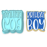 Birthday Boy Cookie Cutter | Stamp | Stencil #2