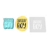 Birthday Boy Cookie Cutter | Stamp | Stencil #2