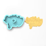 Birthday Girl Cookie Cutter | Stamp | Stencil #1