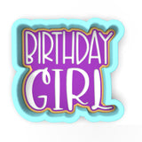 Birthday Girl Cookie Cutter | Stamp | Stencil #2