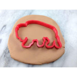 Bison Buffalo Cookie Cutter Outline - Animals & Dinosaurs