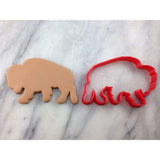Bison Buffalo Cookie Cutter Outline - Animals & Dinosaurs