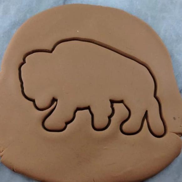Bison Buffalo Cookie Cutter Outline - Animals & Dinosaurs