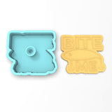 Bite Me Cookie Cutter | Stamp | Stencil #1