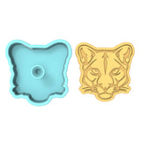 Bobcat Cookie Cutter | Stamp | Stencil #1 Animals & Dinosaurs Cookie Cutter Lady 