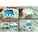 Body Builder Man Cookie Cutter Outline #1 - Boys/ Army / Outdoorsman