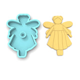 Boho Fairy Cookie Cutter | Stamp | Stencil