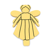 Boho Fairy Cookie Cutter | Stamp | Stencil