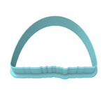 Boho Rainbow Cookie Cutter | Stamp | Stencil Girly / Dolls / Princess Cookie Cutter Lady 2 Inch Small Cupcake Cutter Only No