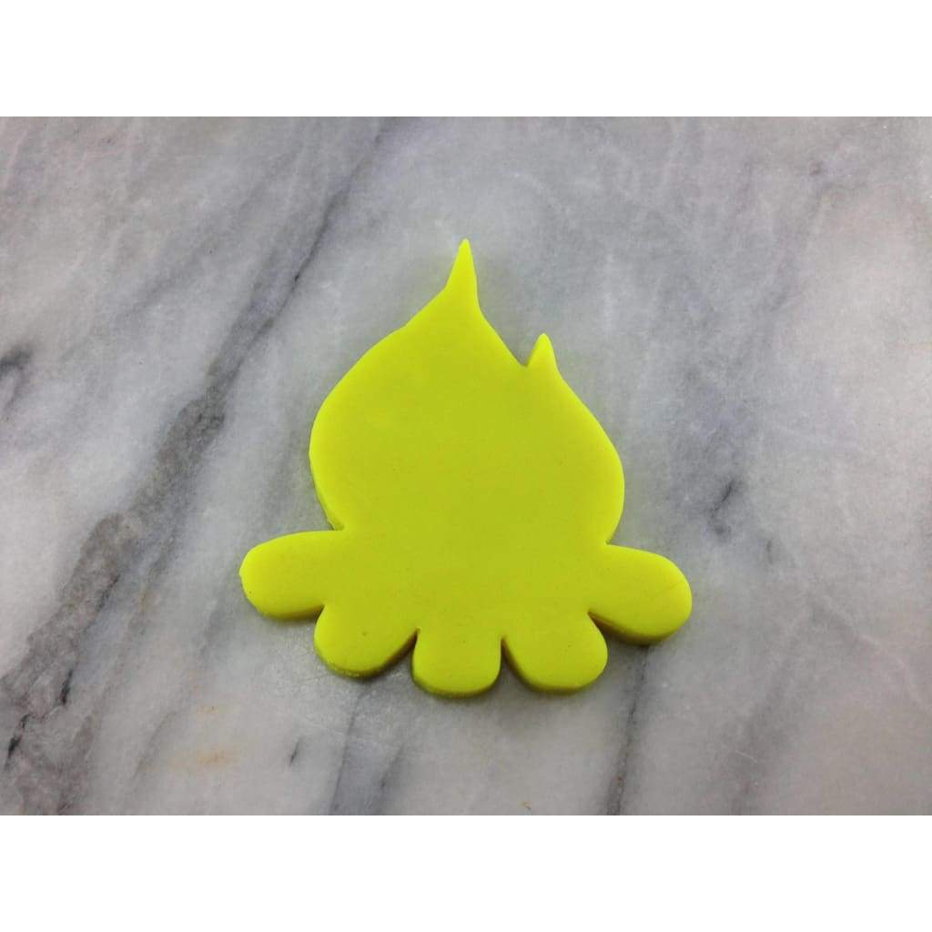 Bonfire Cookie Cutter Outline - Miscellaneous