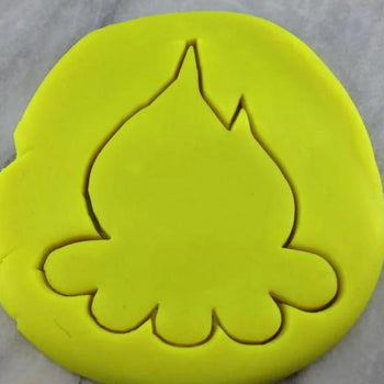 Bonfire Cookie Cutter Outline - Miscellaneous