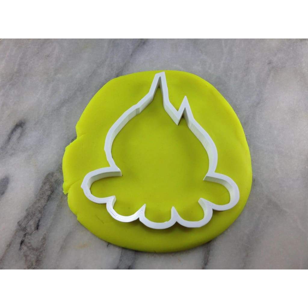 Bonfire Cookie Cutter Outline - Miscellaneous