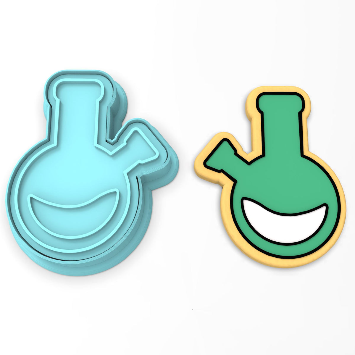 Bong Cookie Cutter | Stamp | Stencil #1