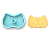 Boobs Cookie Cutter | Stamp | Stencil #5