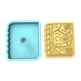 Book of Spells Cookie Cutter | Stamp | Stencil #1