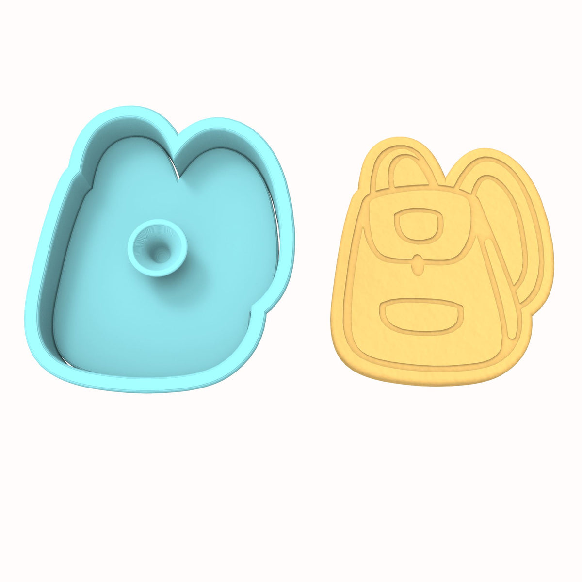 Bookbag Cookie Cutter | Stamp | Stencil #1