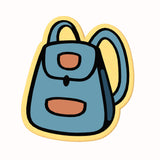 Bookbag Cookie Cutter | Stamp | Stencil #1