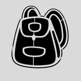 Bookbag Cookie Cutter | Stamp | Stencil #1