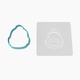 Bookbag Cookie Cutter | Stamp | Stencil #2