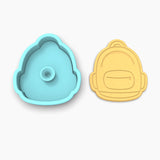 Bookbag Cookie Cutter | Stamp | Stencil #2