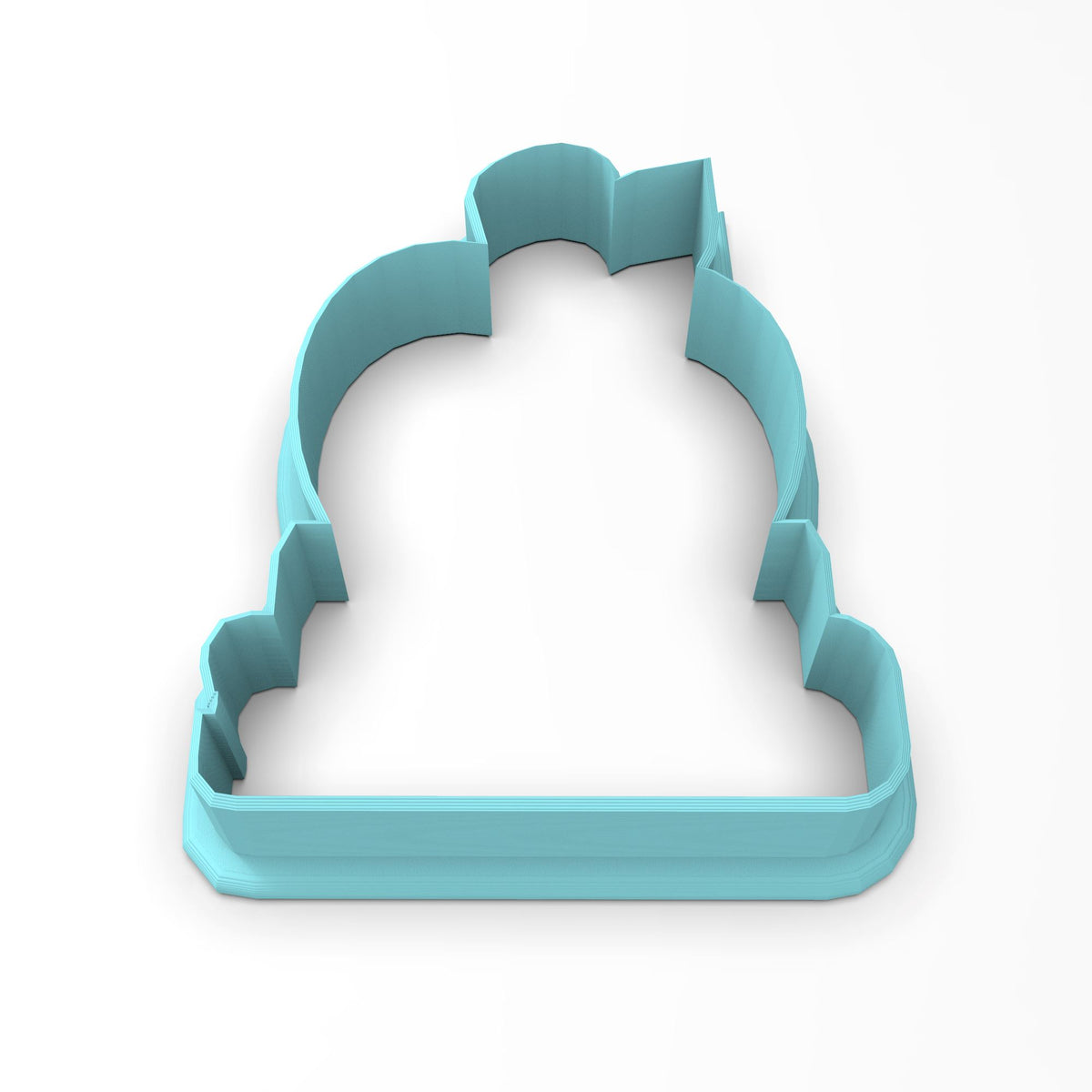 Books and Apple School Cookie Cutter | Stamp | Stencil #1