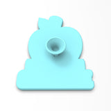 Books and Apple School Cookie Cutter | Stamp | Stencil #1