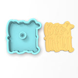 Bootiful Cookie Cutter | Stamp | Stencil #1