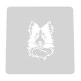 Border Collie Cookie Cutter | Stamp | Stencil #1 Animals & Dinosaurs Cookie Cutter Lady MINI - 2 Inches (5cm) Stencil ONLY 