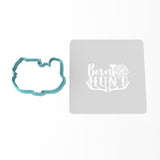 Born To Hunt Cookie Cutter | Stamp | Stencil #1