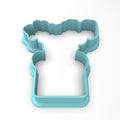 Bottoms Up Santa Cookie Cutter | Stamp | Stencil #1