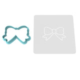 Bow Cookie Cutter | Stamp | Stencil #1 Cookie Cutter Lady 2 Inch Small Cupcake Cutter Only Yes