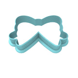 Bow Cookie Cutter | Stamp | Stencil #1 Cookie Cutter Lady 2 Inch Small Cupcake Cutter Only No