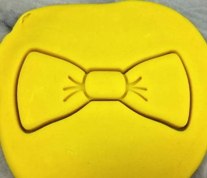 Bow Tie Cookie Cutter Detailed #1