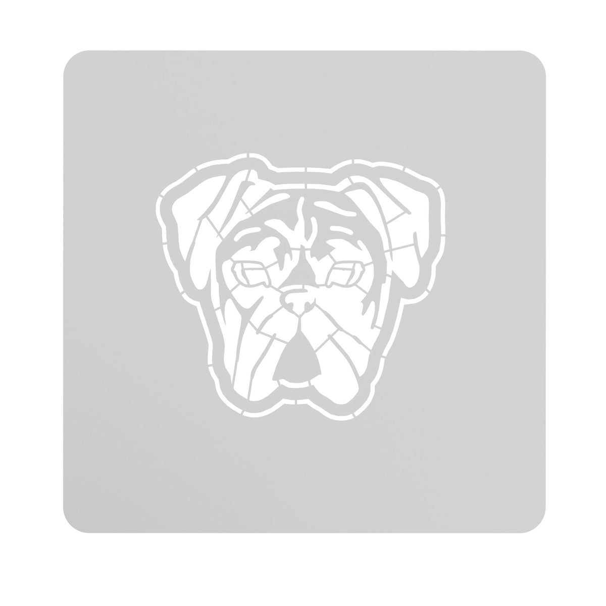 Boxer Cookie Cutter | Stamp | Stencil #1 Animals & Dinosaurs Cookie Cutter Lady MINI - 2 Inches (5cm) Stencil ONLY 