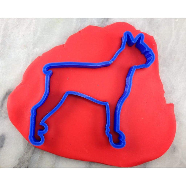 Boxer Dog Cookie Cutter Outline #1 Dogs & Cats Cookie Cutter Lady 