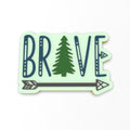 Brave Cookie Cutter | Stamp | Stencil #1
