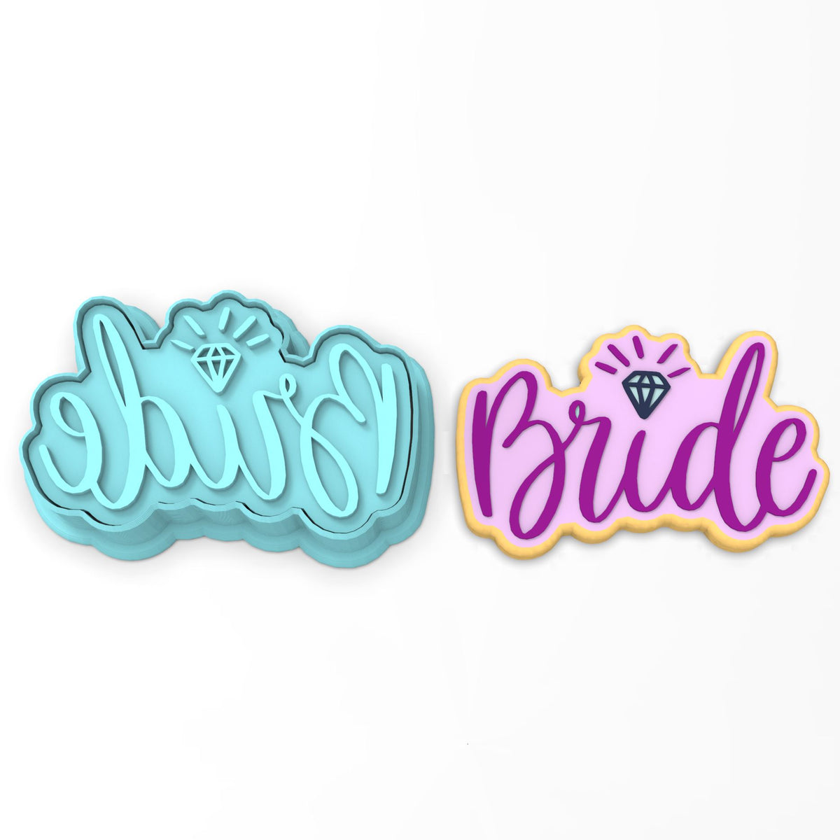 Bride Cookie Cutter | Stamp | Stencil #1