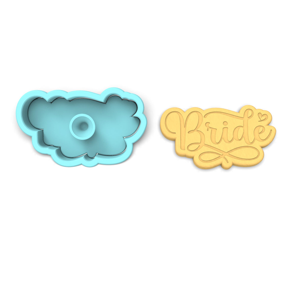 Bride Cookie Cutter | Stamp | Stencil #2