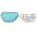 Bride Cookie Cutter | Stamp | Stencil #2