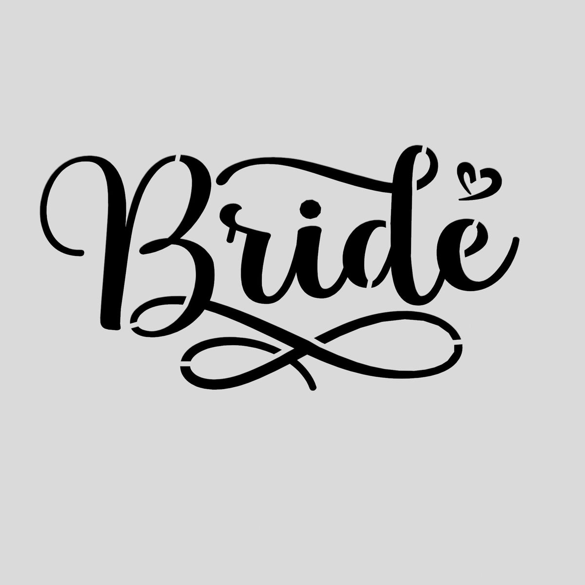 Bride Cookie Cutter | Stamp | Stencil #2